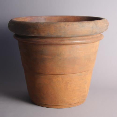 16 Rolled Rim 13 H (R) Garden Planter - XoticBrands Home Decor