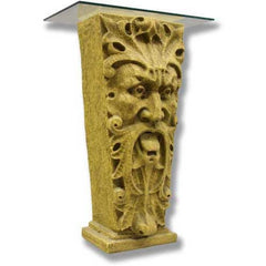 Mouth Of Truth Pedestal 37 - Pedestal Sculpture - XoticBrands Home Decor