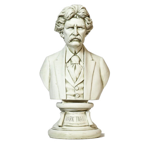  Mark Twain Bust 18 Animal Busts  Sculpture, Home Decor, XoticBrands, XoticBrands Home Decor