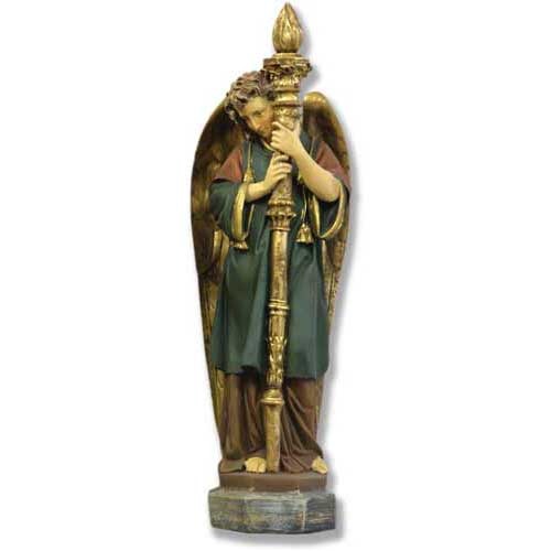 Majestic Angel Guard 27 Garden Angel Statue - XoticBrands Home Decor