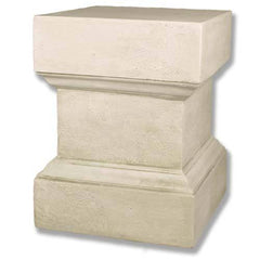 Weathered Square Pedestal 20 - Pedestal Sculpture - XoticBrands Home Decor