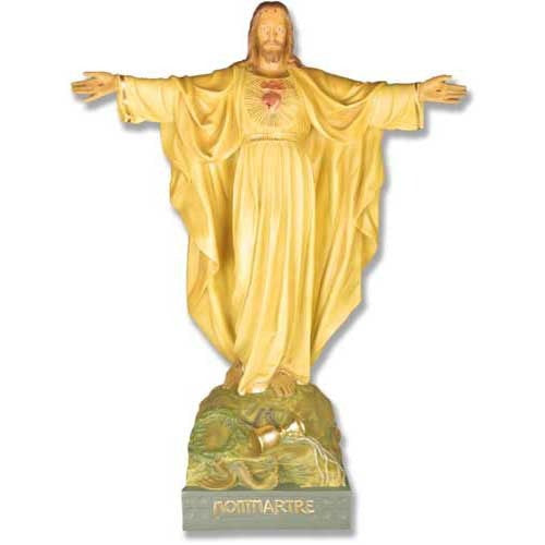 Rising Christ With Cup At Feet Religious Sculpture - XoticBrands Home Decor