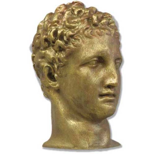 Hermes Antiquity Head 9"H -  Greek & Roman Busts - XoticBrands Home Decor