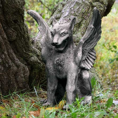 Caesar's Griffin 39"H Sculpture - Architectural, Architectural, XoticBrands, XoticBrands Home Decor