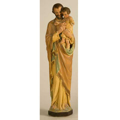 St Joseph & Child (Tars) 32 Religious Sculpture - XoticBrands Home Decor