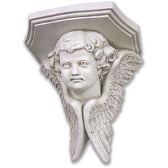  Angel Face Wing Colossal 16 H Religious Sculpture - Angels, Angels, XoticBrands, XoticBrands Home Decor