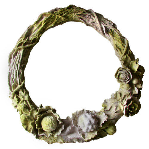 Rose Wreath - Architectural   Friezes,Traceries & Tiles - XoticBrands Home Decor