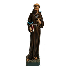 Saint Francis 43H Large Religious Sculpture - XoticBrands Home Decor