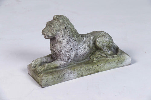  Sentinel Lion-Small  Animal  Sculpture, Home Decor, XoticBrands, XoticBrands Home Decor
