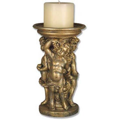 Verona Cherub Holder 12 Garden Angel Statue - XoticBrands Home Decor