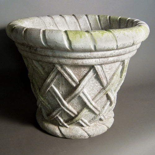  20 Basket Weave 15 H Animal Planters  Sculpture, Home Decor, XoticBrands, XoticBrands Home Decor