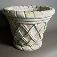  20 Basket Weave 15 H Animal Planters  Sculpture, Home Decor, XoticBrands, XoticBrands Home Decor