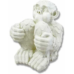 Chimp Garden Animal Statue - XoticBrands Home Decor
