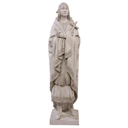 Blessed Kateri Tekawitha Religious Sculpture - XoticBrands Home Decor