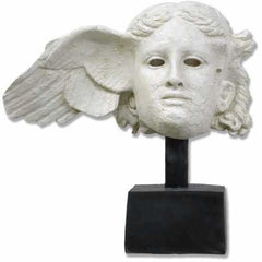 Hypnos Head On Base (Sleep) -  Greek & Roman Busts - XoticBrands Home Decor