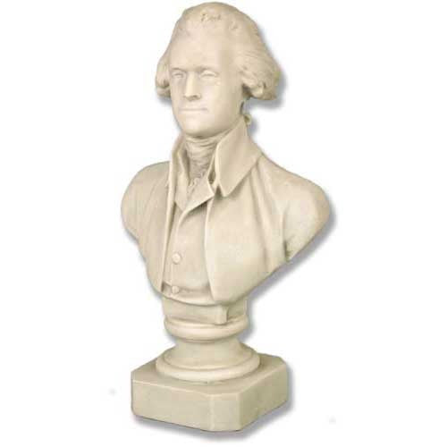 Thomas Jefferson By Houdon -  Famous Americans Busts - XoticBrands Home Decor