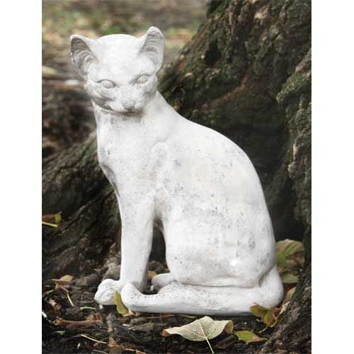  Cat Waiting 13  Animal  Sculpture, Home Decor, XoticBrands, XoticBrands Home Decor
