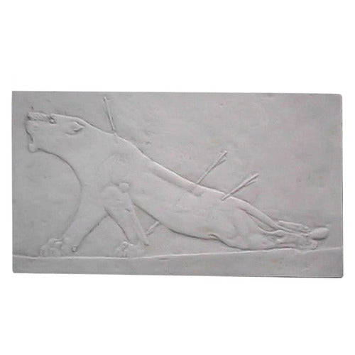  Assyrian Dying Lioness Animal Sculpture, Home Decor, XoticBrands, XoticBrands Home Decor
