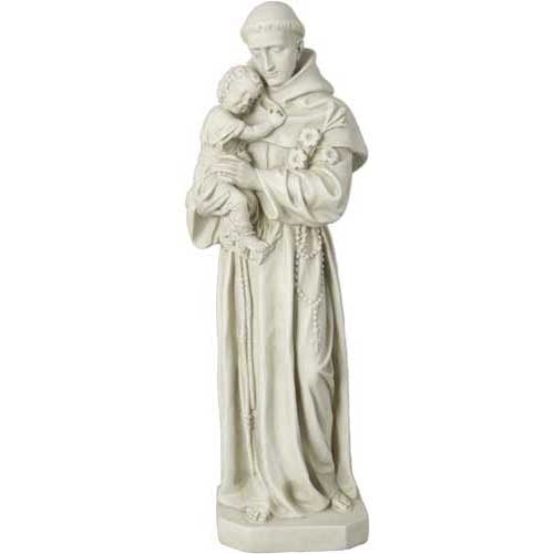 Saint Anthony 24 Religious Sculpture - XoticBrands Home Decor