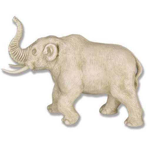 Aurora Mastodon-Small Garden Animal Statue - XoticBrands Home Decor