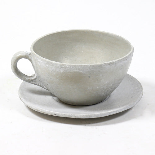  Coffee Cup On Saucer Animal Display  Sculpture, Home Decor, XoticBrands, XoticBrands Home Decor