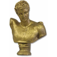 Hermes Bust 13"H -  Greek & Roman Busts - XoticBrands Home Decor
