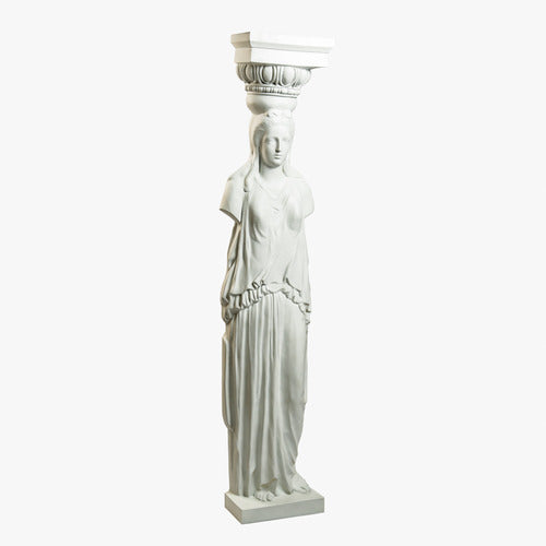  Athenian Caryatid 1 Sided 78 Sculpture - Architectural, Architectural, XoticBrands, XoticBrands Home Decor