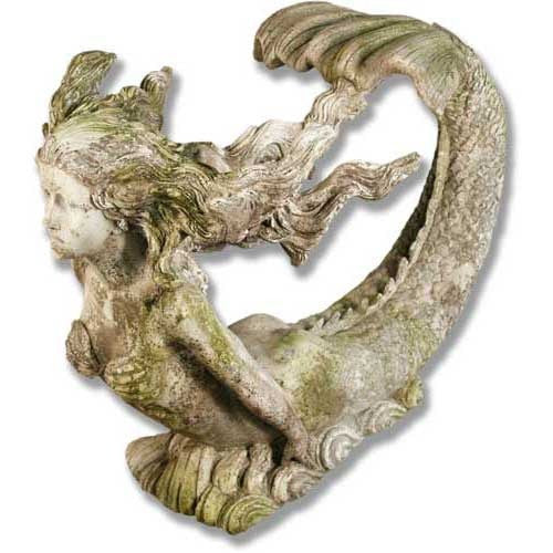 Mermaid Life Size (Long) 31 Garden Animal Statue - XoticBrands Home Decor