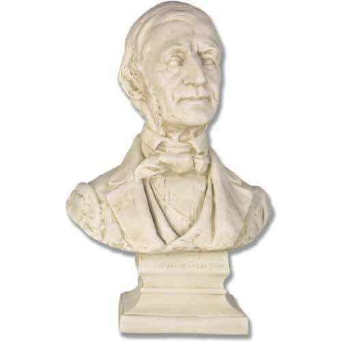  Emerson Bust Large Sculpture - Busts, Busts, XoticBrands, XoticBrands Home Decor