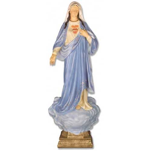 Immaculate Heart Of Mary-39 Religious Sculpture - XoticBrands Home Decor