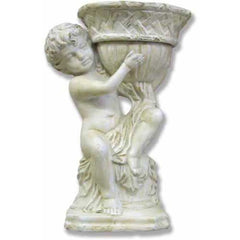 French Cherub Urn Garden Angel Statue - XoticBrands Home Decor