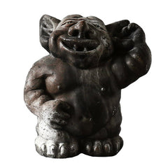  Picc-A-Dilly Ear 3"H Animal Gargoyles  Sculpture, Home Decor, XoticBrands, XoticBrands Home Decor