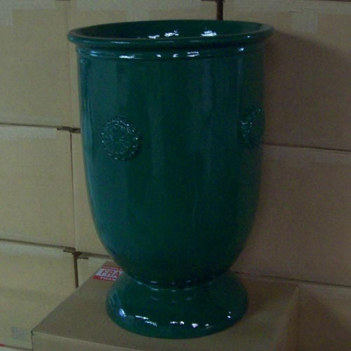  French Anduze Planter Lg  Planters  Sculpture, Home Decor, XoticBrands, XoticBrands Home Decor