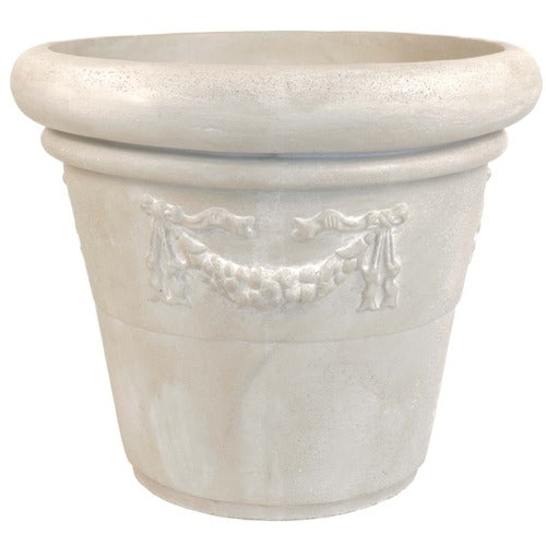  36 Garland Pot 31 H (R) Sculpture - Large, Large, XoticBrands, XoticBrands Home Decor