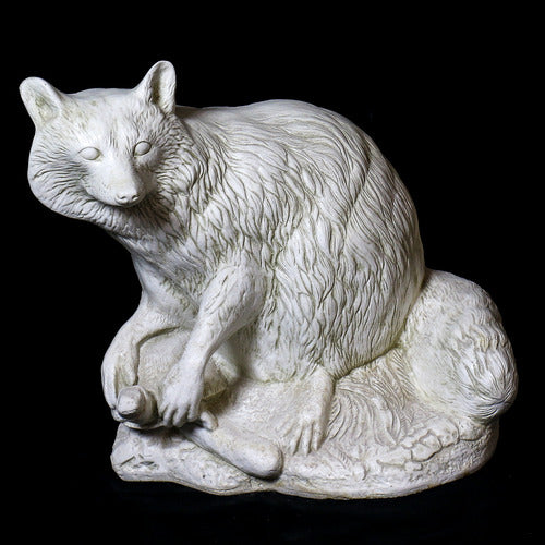  River Raccoon Animal Sculpture, Home Decor, XoticBrands, XoticBrands Home Decor