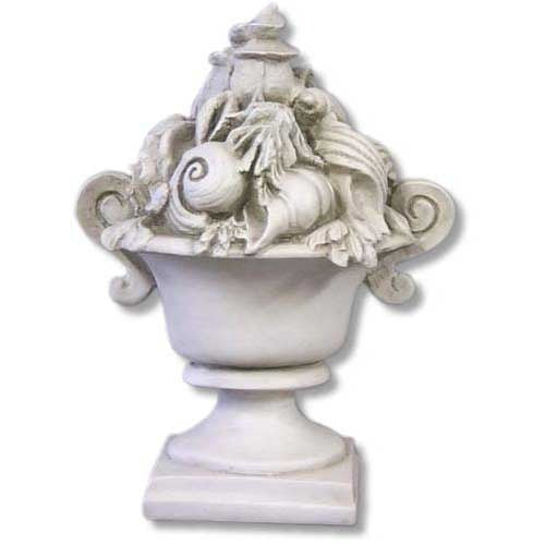 Shell Ocean Urn 13 Garden Animal Statue - XoticBrands Home Decor