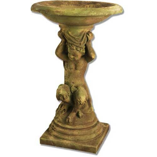 Complete Pan Birdbath 36 Garden Display - XoticBrands Home Decor