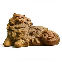 Nefi Cat Garden Animal Statue - XoticBrands Home Decor