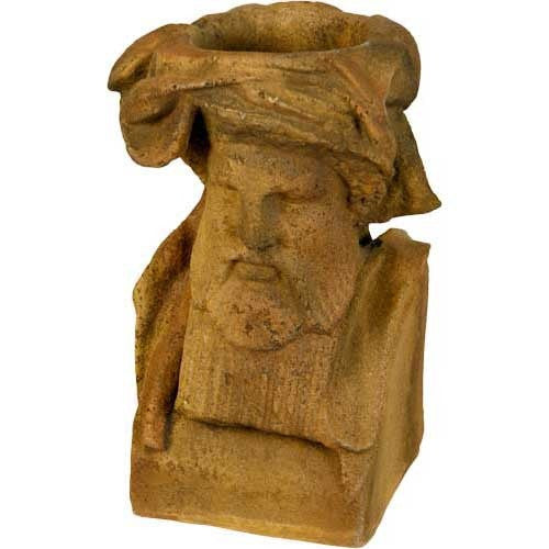King Richard Head Planter 11 Garden Display - XoticBrands Home Decor