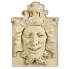 Heckling Green Man 15 Gargoyle Sculpture - XoticBrands Home Decor