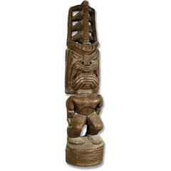 Tiki God-5 Ft. -  Display Display - XoticBrands Home Decor