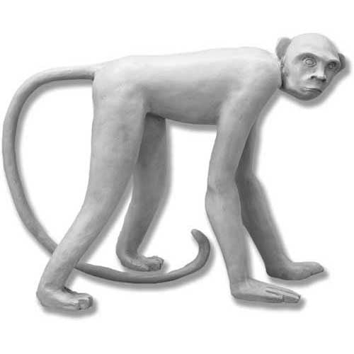 Squirrel Monkey Garden Animal Statue - XoticBrands Home Decor