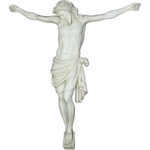 Corpus 33 Head Down Religious Sculpture - XoticBrands Home Decor