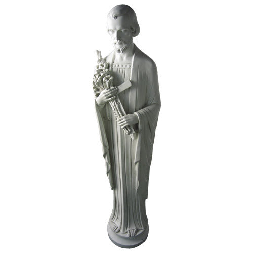 St. Joseph 5' (Thin) Religious Sculpture - XoticBrands Home Decor
