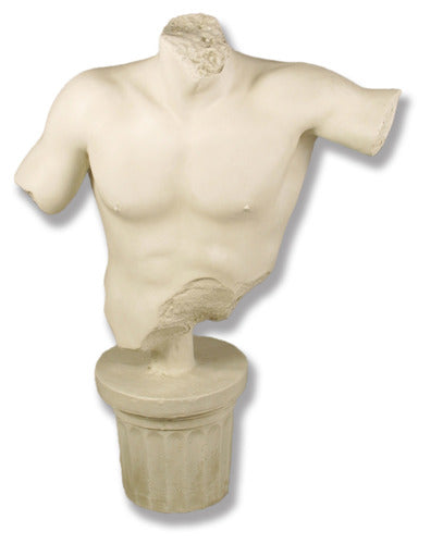  Torso Of Destafano 38 H Sculpture - Classical, Classical, XoticBrands, XoticBrands Home Decor