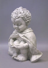  Pondering Baby St Francis 14 Sculpture - Classical, Classical, XoticBrands, XoticBrands Home Decor