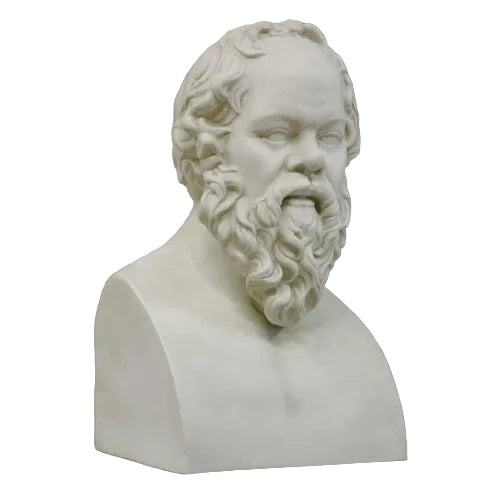  Socrates 21 (Chest Up) Animal Busts  Sculpture, Home Decor, XoticBrands, XoticBrands Home Decor