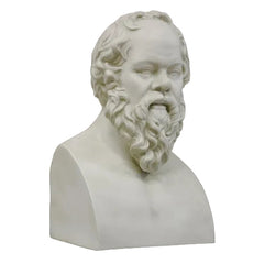  Socrates 21 (Chest Up) Animal Busts  Sculpture, Home Decor, XoticBrands, XoticBrands Home Decor