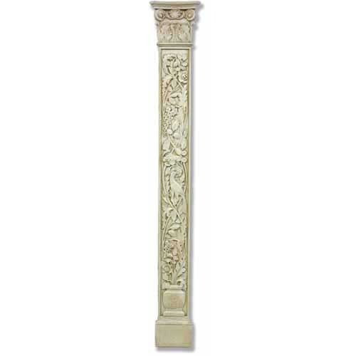Peacock Pilaster - Architectural   Pilasters - XoticBrands Home Decor