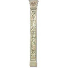 Peacock Pilaster - Architectural   Pilasters - XoticBrands Home Decor